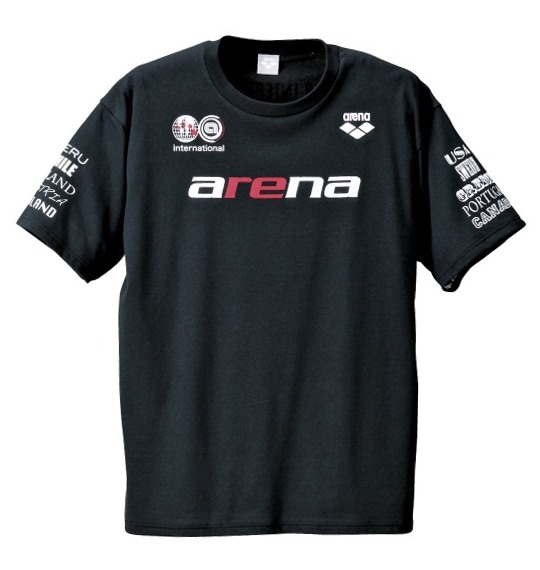 arena Tシャツ(半袖) ブラック