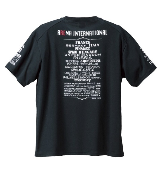 arena Tシャツ(半袖) ブラック