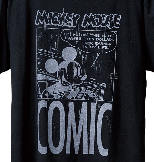 DISNEY Tシャツ(半袖) ブラック