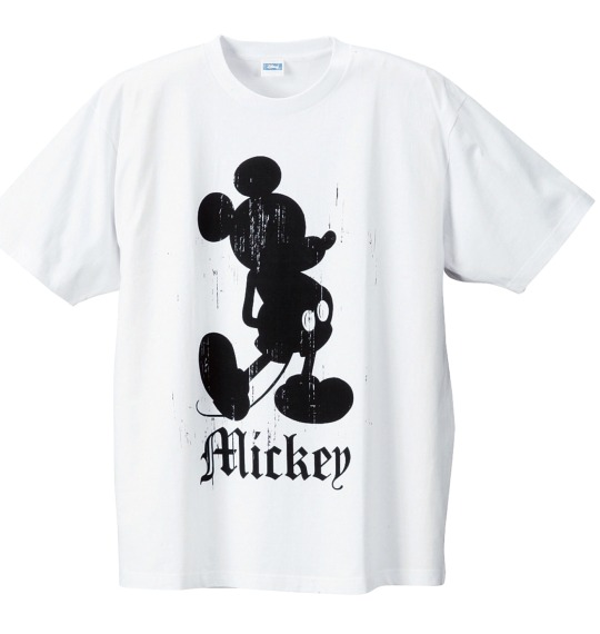 DISNEY Tシャツ(半袖) ホワイト