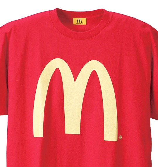 Mc Donald's Tシャツ半袖 レッド