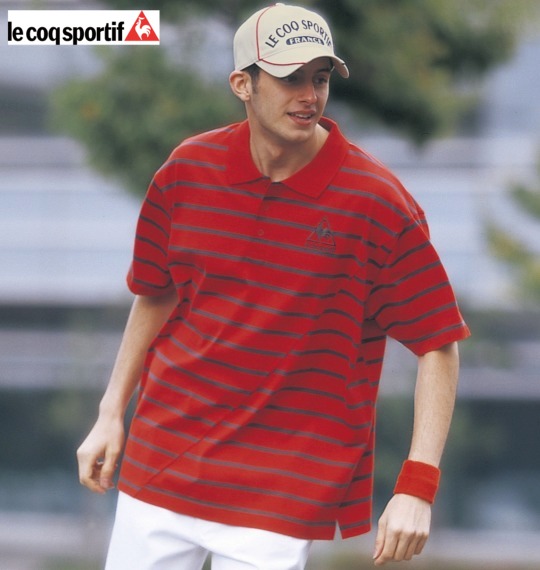 LE COQ SPORTIF ポロシャツ(半袖) レッド