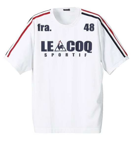 LE COQ SPORTIF Tシャツ(半袖) ホワイト