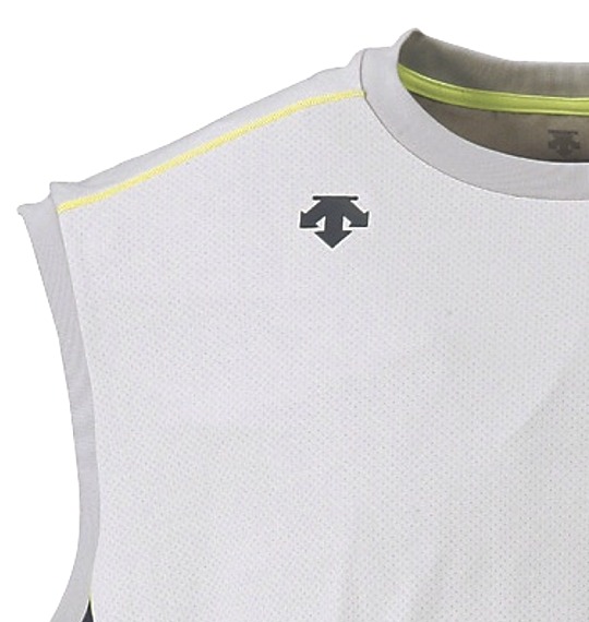 DESCENTE ノースリーブ シルバーグレー