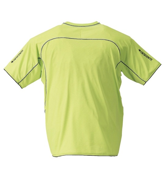DESCENTE Tシャツ(半袖) ライムグリーン