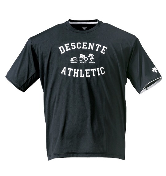 DESCENTE Tシャツ(半袖) ブラック