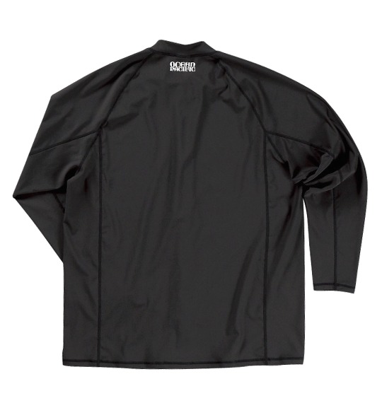 OCEAN PACIFIC フルジップラッシュガード ブラック