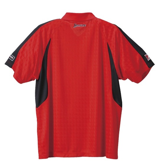 SRIXON ポロシャツ(半袖) レッド