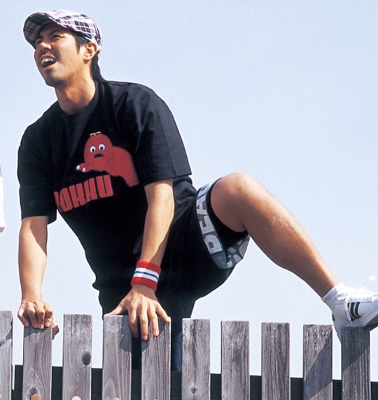 GACHAPIN×MUKKU Tシャツ(半袖) ブラック