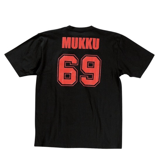 GACHAPIN×MUKKU Tシャツ(半袖) ブラック