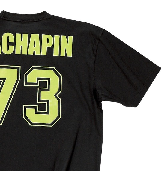 GACHAPIN×MUKKU Tシャツ(半袖) ブラック