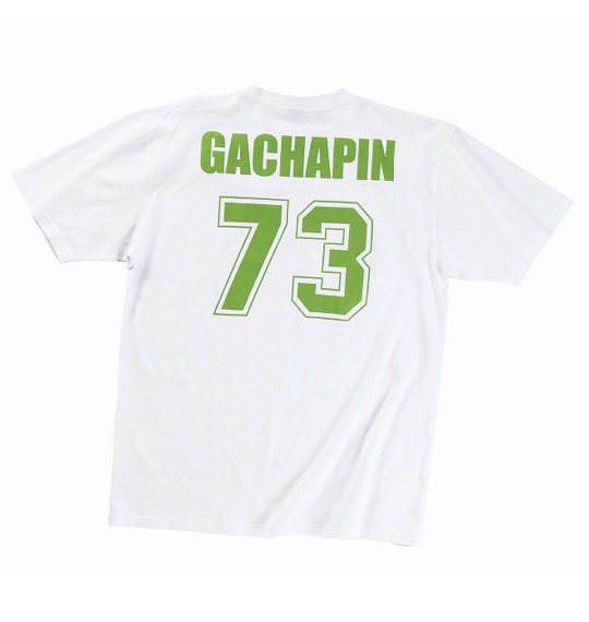 GACHAPIN×MUKKU Tシャツ(半袖) ホワイト
