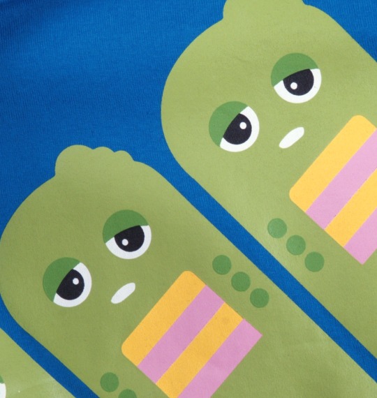 GACHAPIN×MUKKU Tシャツ(半袖) ブルー