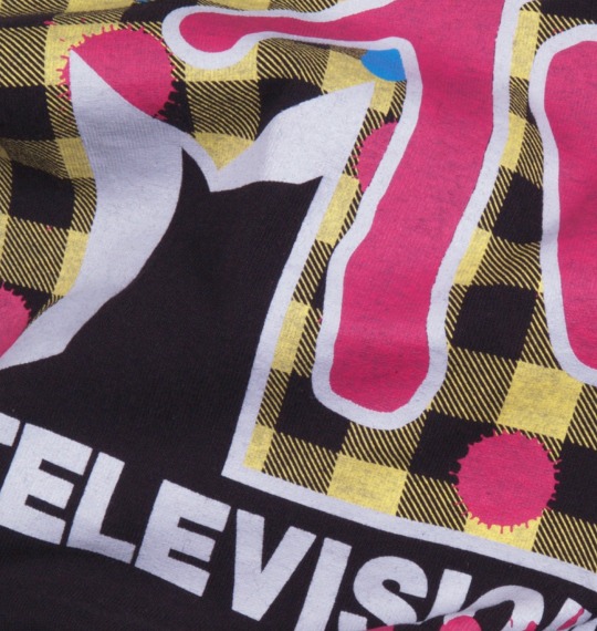 MUSIC TELEVISION Tシャツ(半袖) ブラック