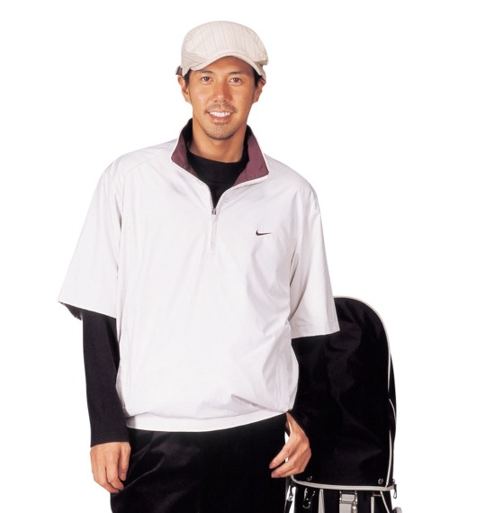 NIKE GOLF ジップアップトップ ベージュ