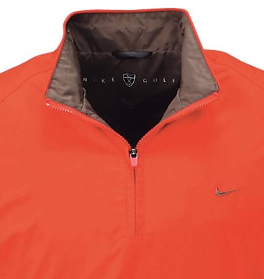 NIKE GOLF ジップアップトップ オレンジ