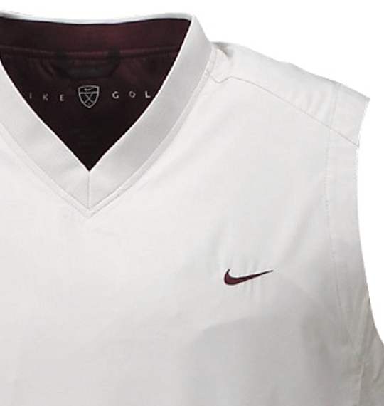 NIKE GOLF Vベスト ベージュ