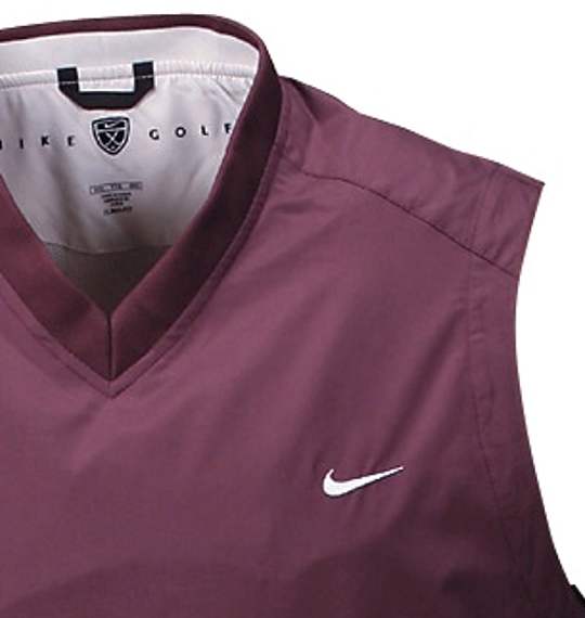 NIKE GOLF Vベスト パープル