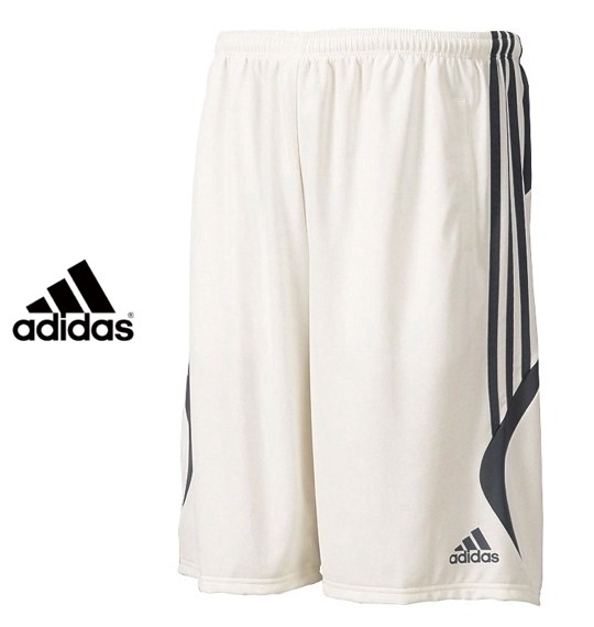 adidas メッシュハーフパンツ オフホワイト