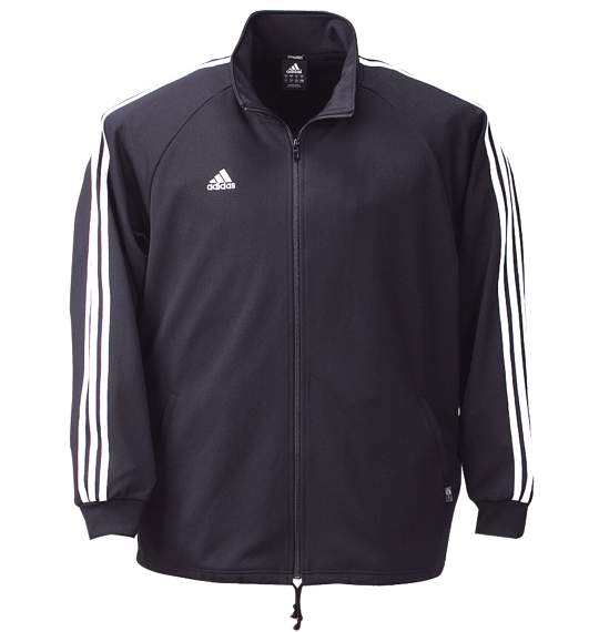 adidas ウォームアップジャケット ブラック