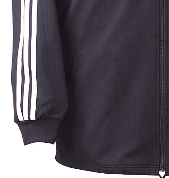 adidas ウォームアップジャケット ブラック