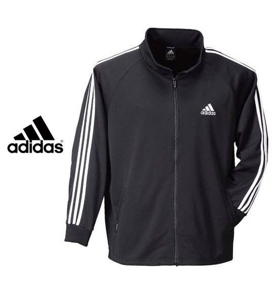 adidas ウォームアップジャケット ブラック