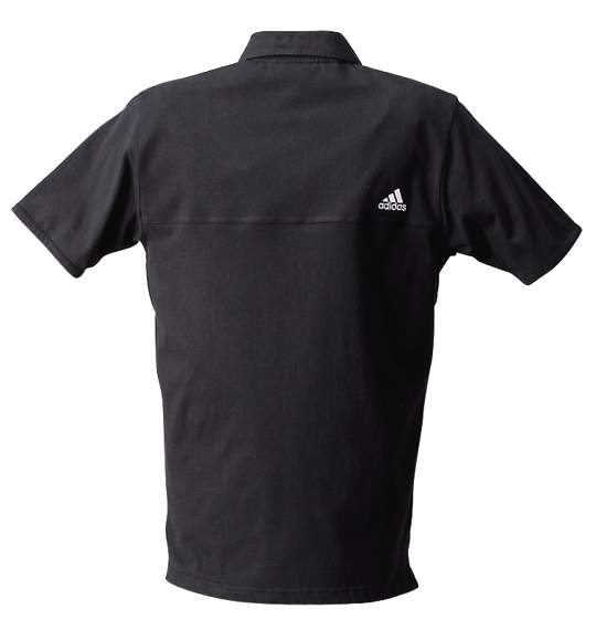 ADIDAS ポロシャツ(半袖) ブラック