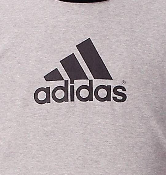 adidas ロゴTシャツ(半袖) モクグレー