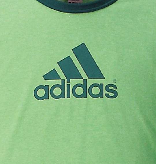 adidas ロゴTシャツ(半袖) モクグリーン