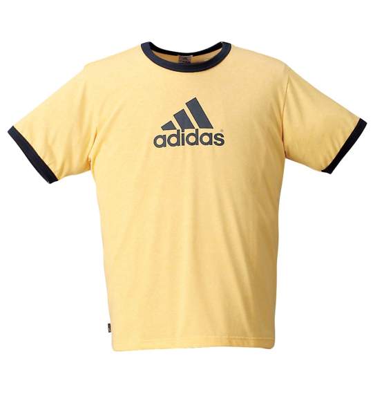 adidas ロゴTシャツ(半袖) モクイエロー