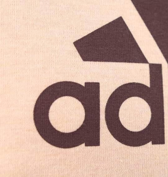 adidas ロゴTシャツ(半袖) モクピンク