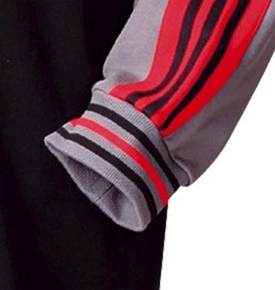 ADIDAS トラックジャケット ブラック×グレー