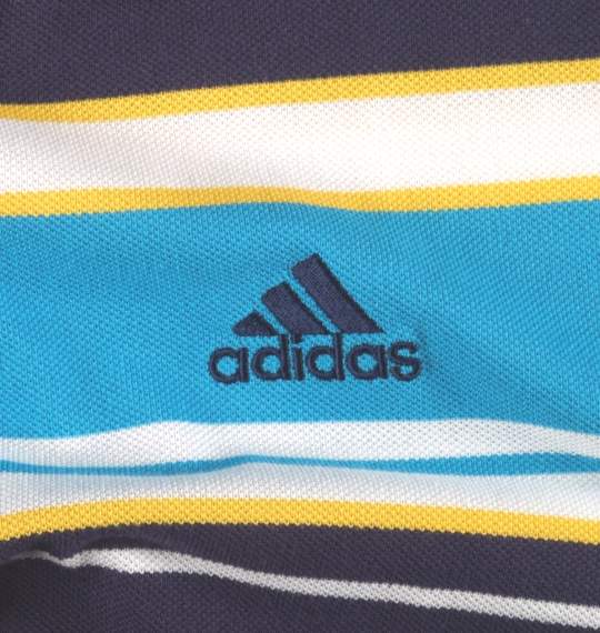 adidas ポロシャツ(半袖) ネイビー