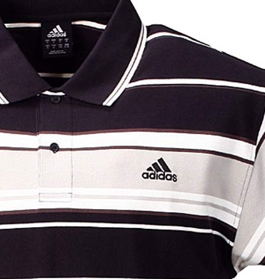 adidas ポロシャツ(半袖) ブラック