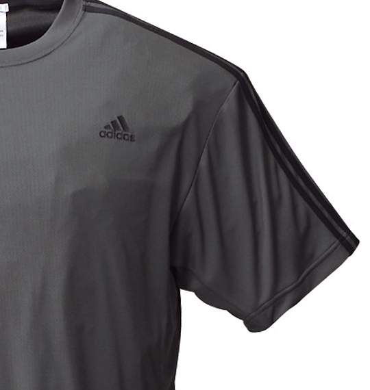 adidas Tシャツ(半袖) チャコールグレー