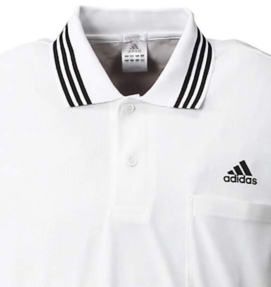 adidas ポロシャツ(半袖) ホワイト