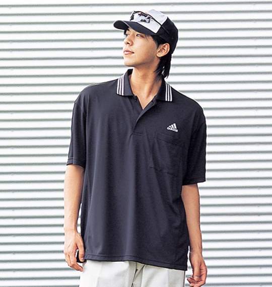 adidas ポロシャツ(半袖) ブラック
