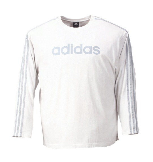 adidas リニアロゴTシャツ モクホワイト