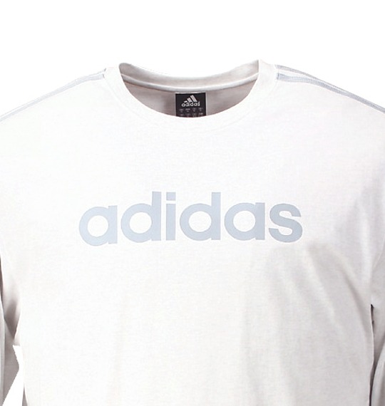 adidas リニアロゴTシャツ モクホワイト