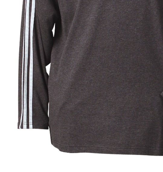 adidas リニアロゴTシャツ モクチャコール