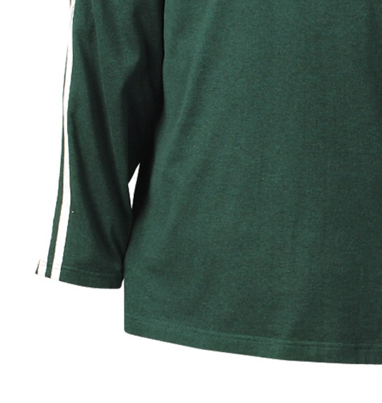 adidas リニアロゴTシャツ モクダークグリーン