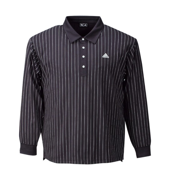 adidas golf ポロシャツ ブラック