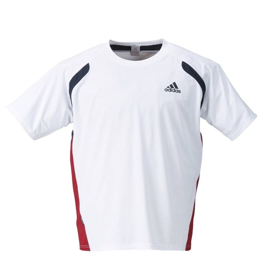 adidas ラグランTシャツ半袖 ホワイト