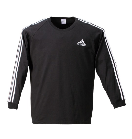 adidas ラグランTシャツ ブラック