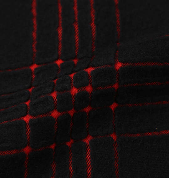  ダブル6ツ釦3ツ掛コート ブラック×レッド