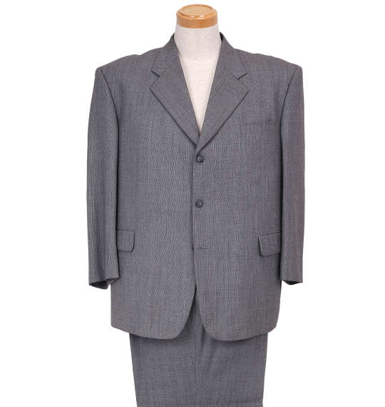  シングル3ツ釦スーツ(2パンツ) グレー