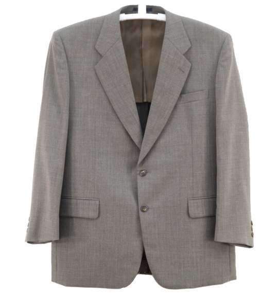  シングル2ツ釦スーツ(2パンツ) ブラウン