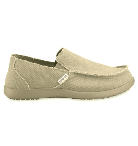 crocs 靴(メンズサンタクルーズ） カーキ×カーキ