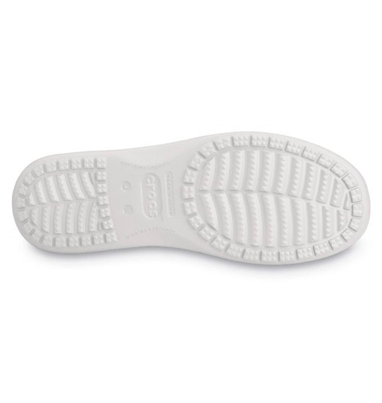 crocs 靴(メンズサンタクルーズ） ホワイト×ネイビー