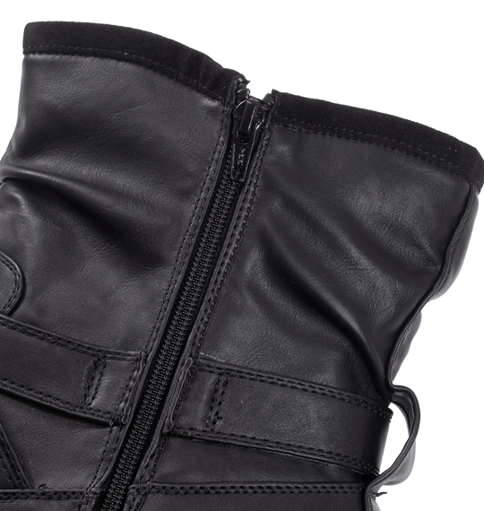 in the attic バックルエンジニアブーツ ブラック